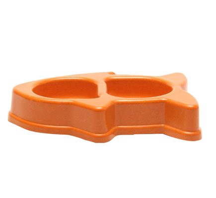 Fish Shaped Dog And Cat Food Bowls Easy Clean With 80% Degradation Rate