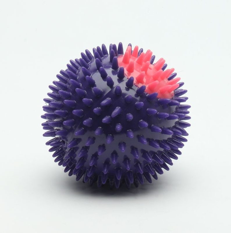 Custom Bounce TPR Dog Toy Spiky Rubber Ball Unique Design Long Service Life
