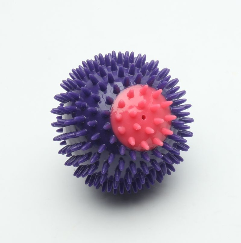 Custom Bounce TPR Dog Toy Spiky Rubber Ball Unique Design Long Service Life