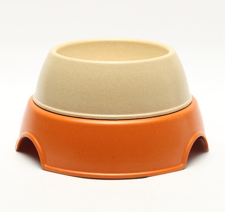 Round Dog Food Dish To Slow Down Eating Puppy Slow Feeder Customized Color