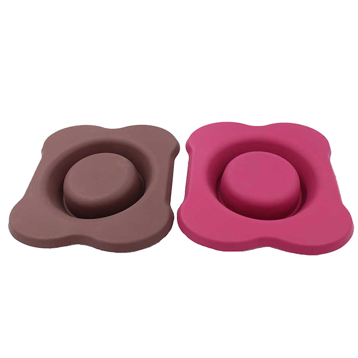 Colorful Custom Dog Cat Pet Bowl Feeder Fashion Design Silicone With 200g Weight