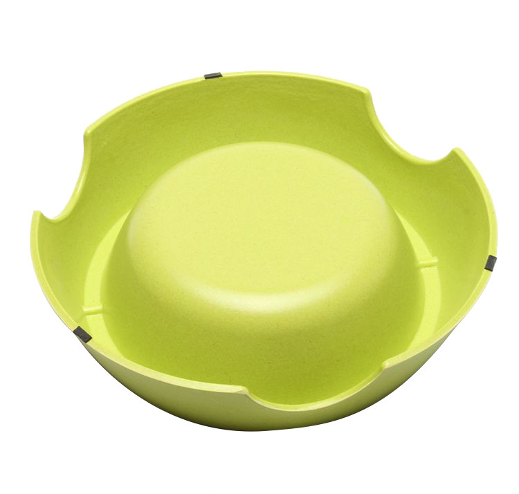 Lightweight Pet Food Bowl Silicone Dog Cat Bowl Set 22cm Customized Color