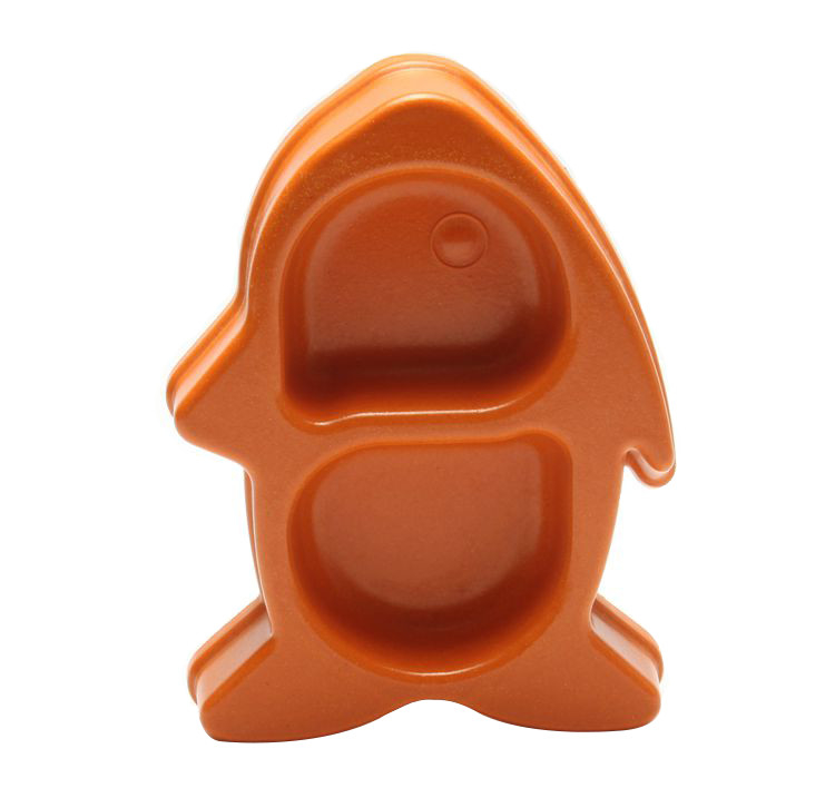Fish Shaped Dog And Cat Food Bowls Easy Clean With 80% Degradation Rate